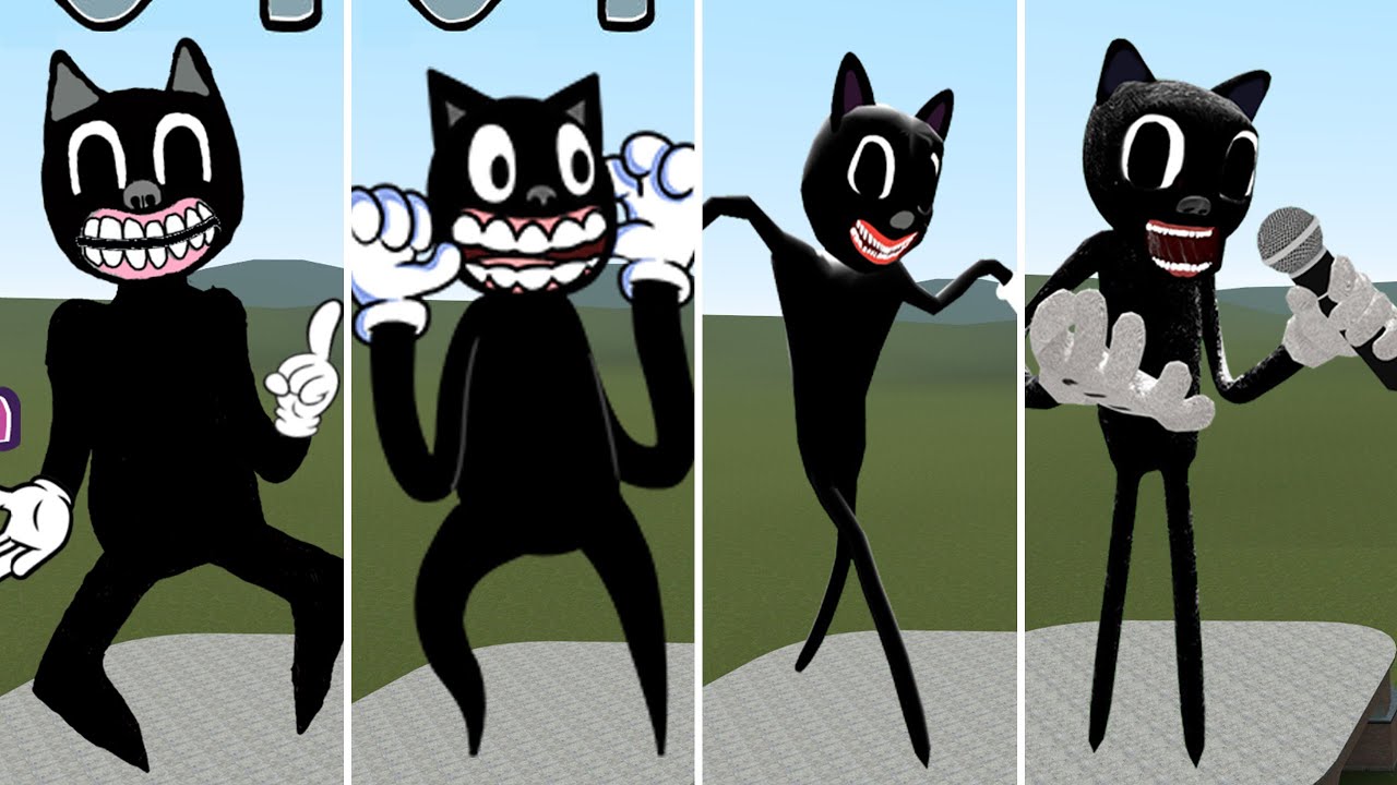 FNF CARTOON CAT COMPILATION!! Friday Night Funkin' Trevor Henderson Mod [Tapliasmy]