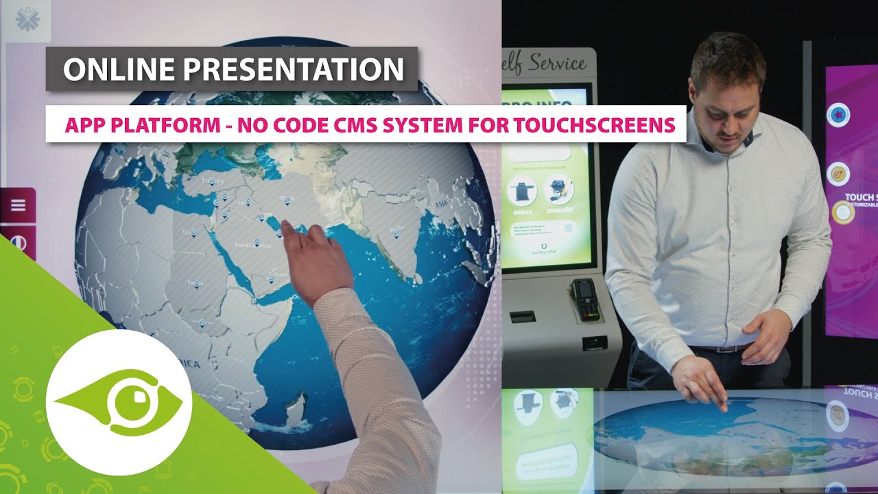 Touchscreen Kiosk Software CMS (Live Demo)