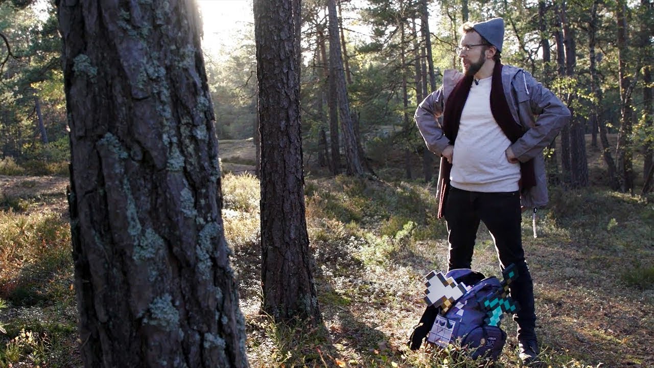 Can a Mojang Employee Survive the Night in a REAL Forest?