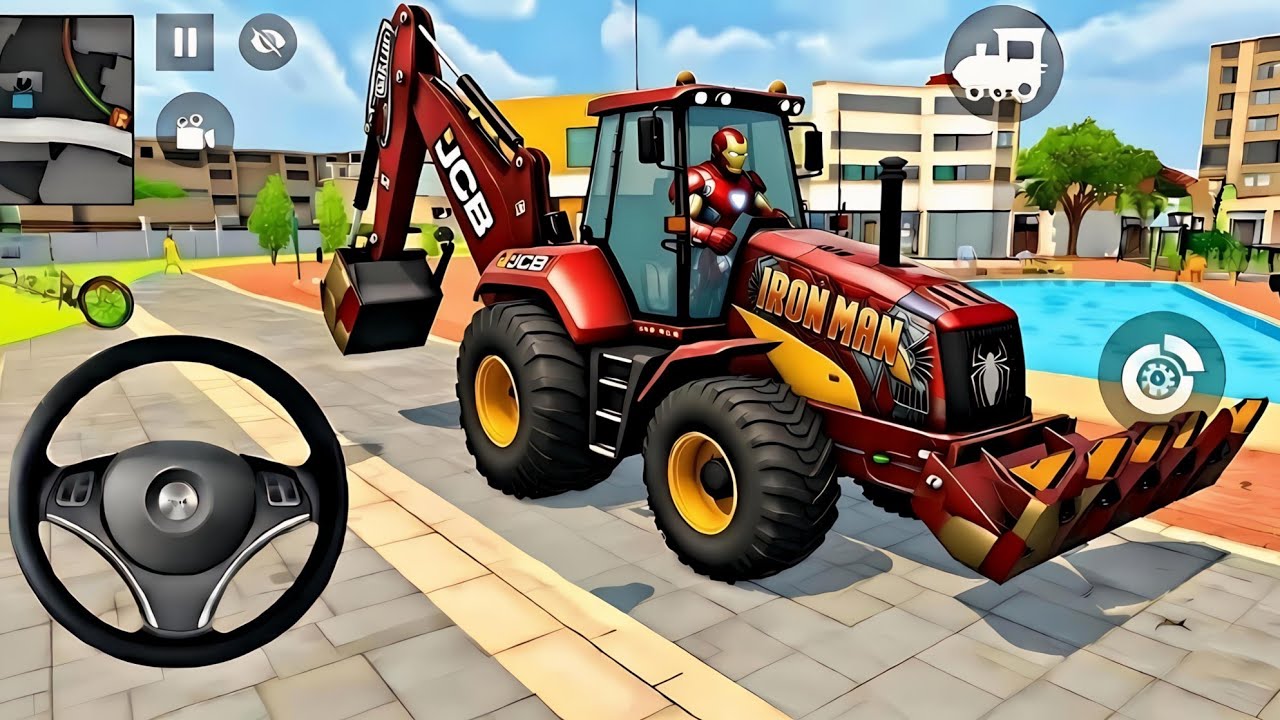 🤑Indian Theft Auto Simulator🤩Indian Showroom Purchase😯Modify Luxiry Iranman Strong Jcb & Car🥳Game