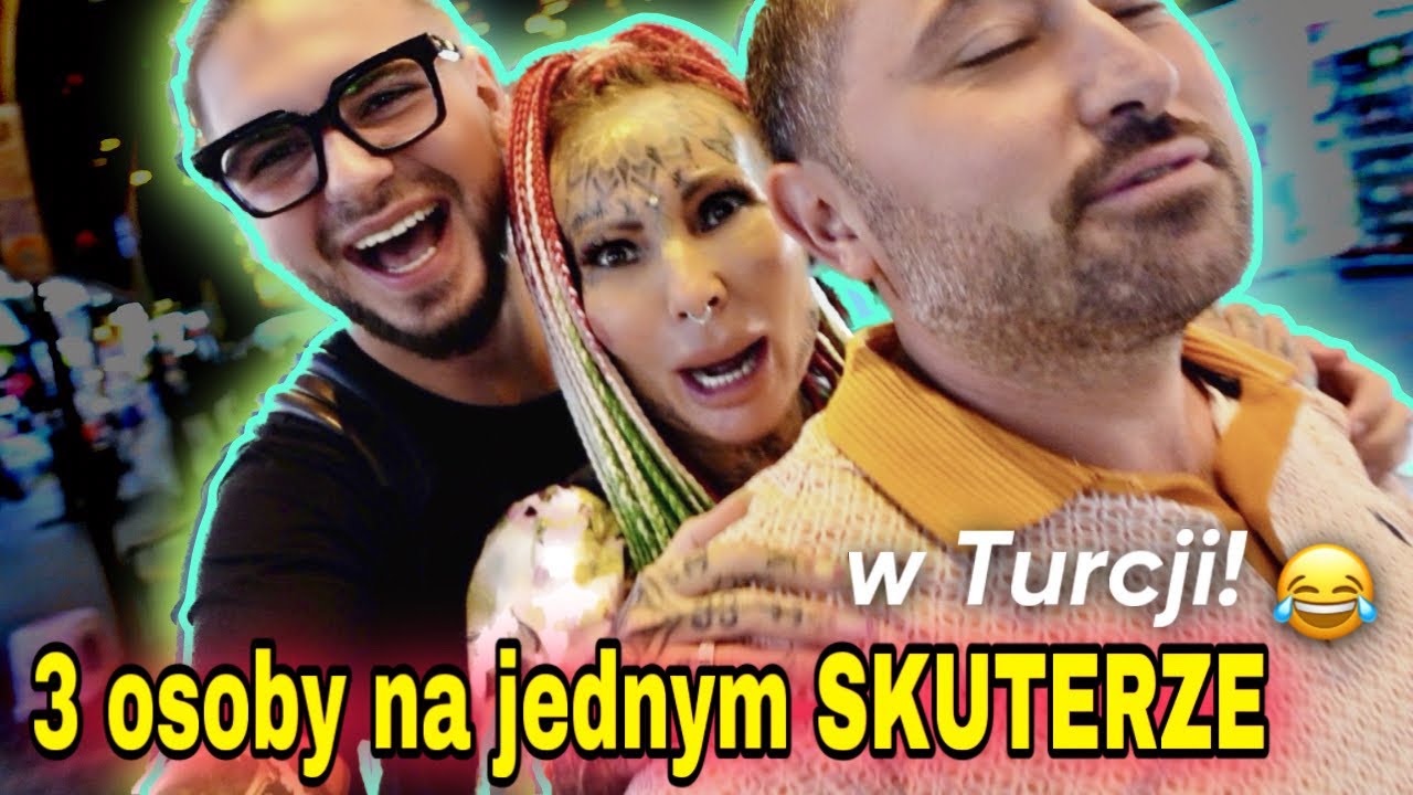 We Trójkę na JEDNYM SKUTERZE w Turcji! HIT 😂