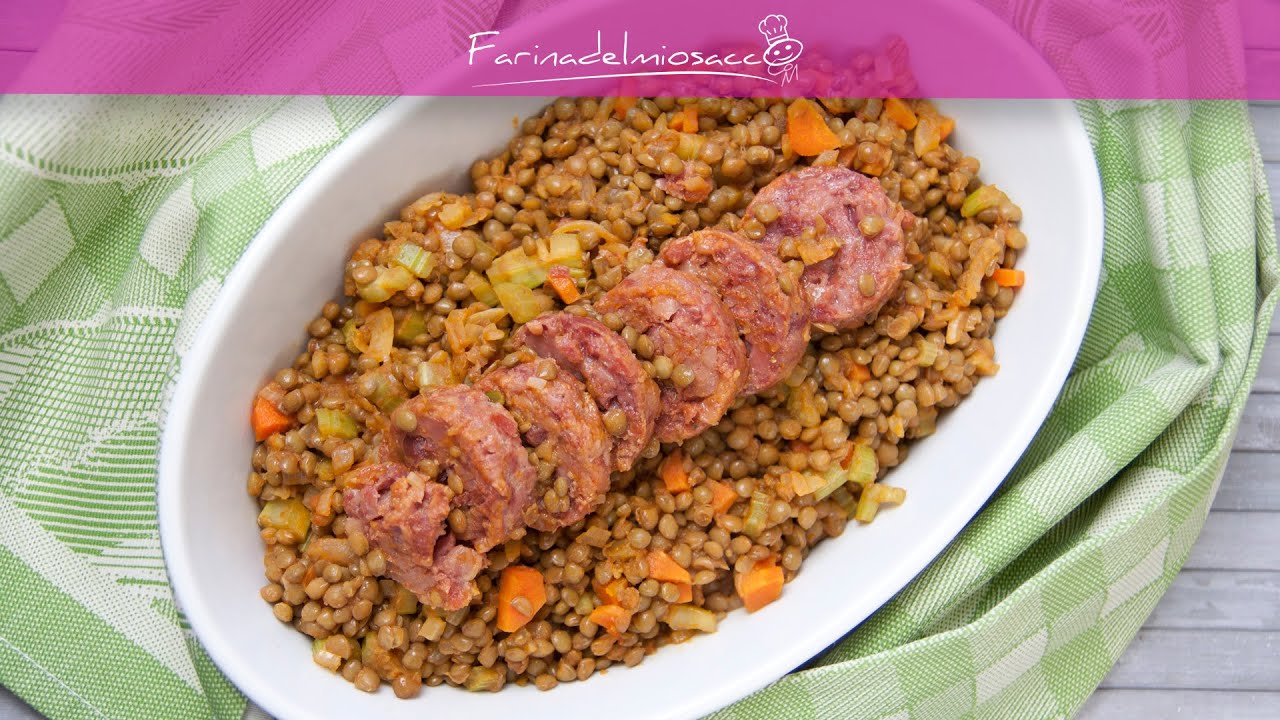 COTECHINO e LENTICCHIE | La ricetta veloce e pratica con il cotechino precotto