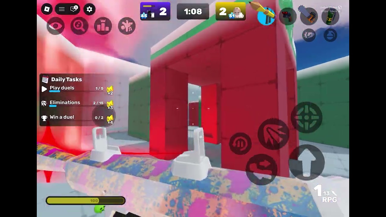 Day one of beating my friend in RIVALS