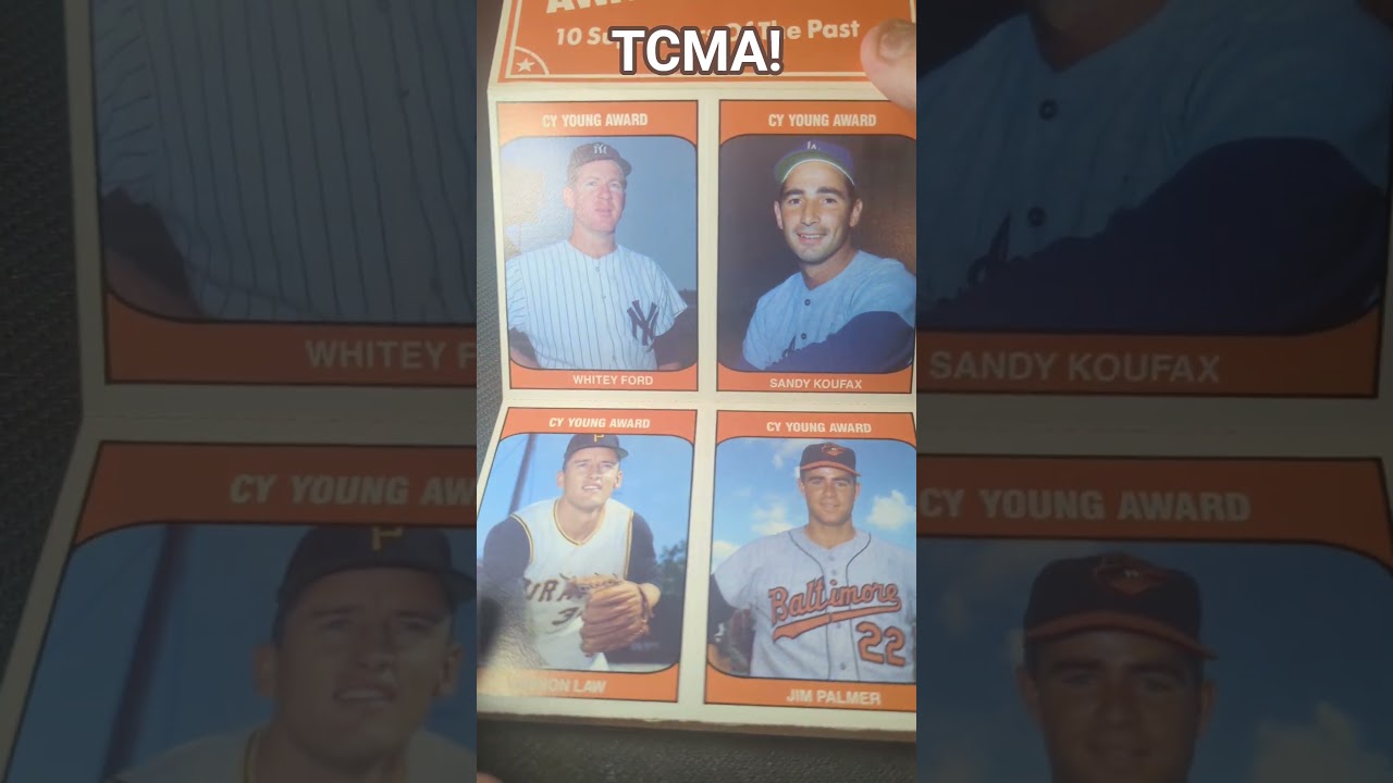 Checking Out a 1985 TCMA Cy Young Award Winners Set! 