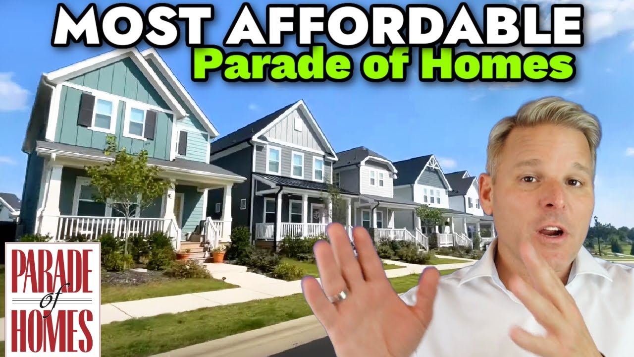 Most AFFORDABLE New Construction - Raleigh NC Parade of Homes