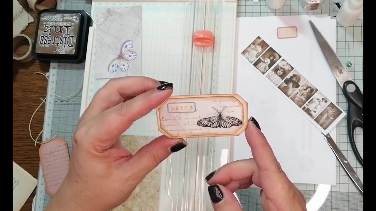 Massenproduktion für Dein Junk Journal - Folge 6 // Label selber machen aus Papierresten