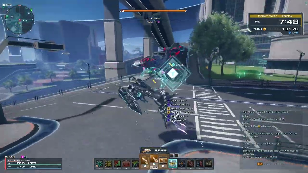 RDNA2 GPU with FSR4 - PSO2New Genesis - RX 6700 XT (Optiscaler + DLSS Swapper) - Nameless City