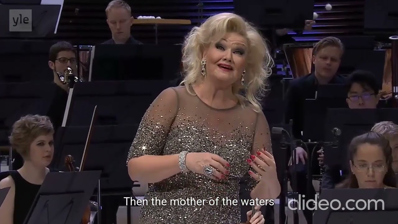 Sibelius -  Luonnotar - With English Subtitles!