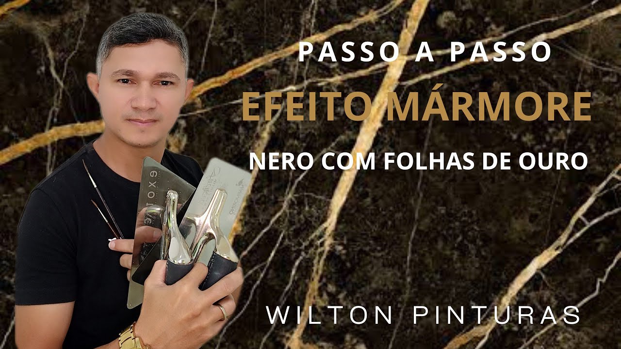 PASSO A PASSO EFEITO MÁRMORE BLACK COM FOLHAS DE OURO #decor #arte #tintascoral #efeitomarmore #art