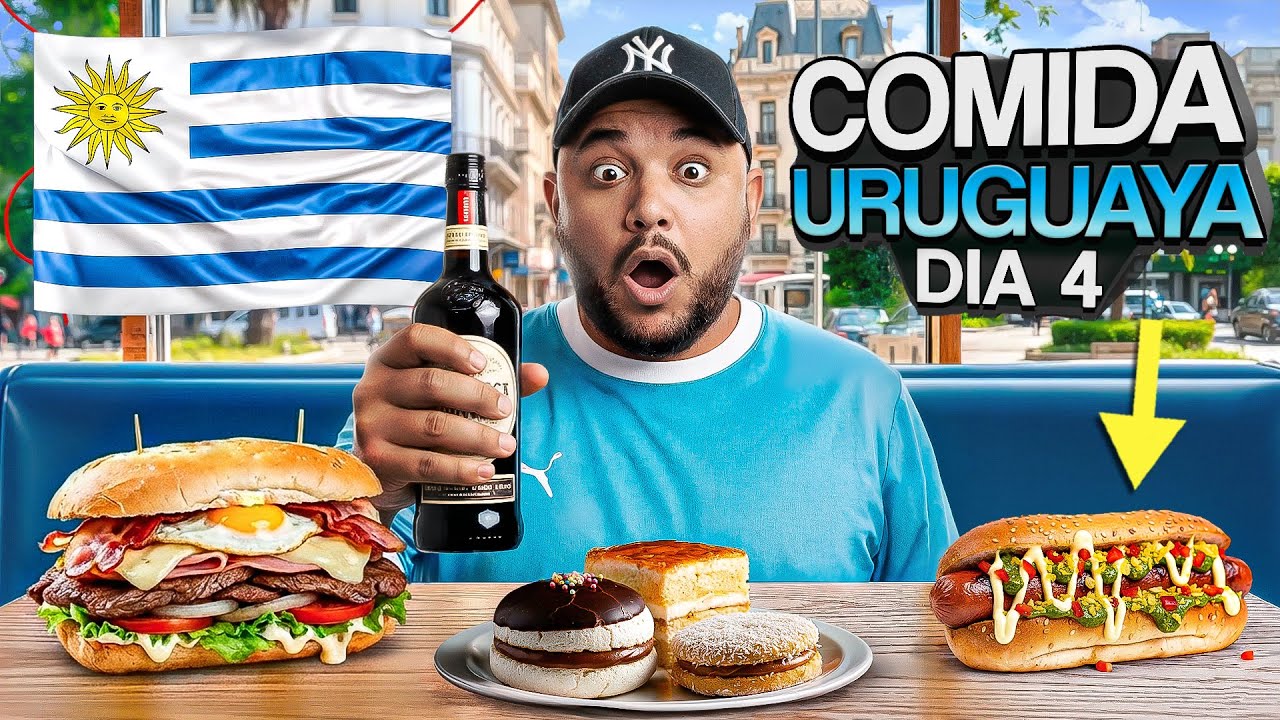 Probé TODA la COMIDA URUGUAYA 🇺🇾 | CHIVITO, ASADO, POSTRES y CALLEJERA