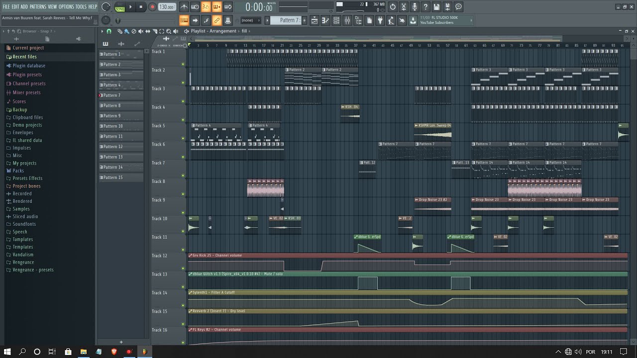 Armin van Buuren feat. Sarah Reeves - Tell Me Why (Full Remake) [FREE FLP]