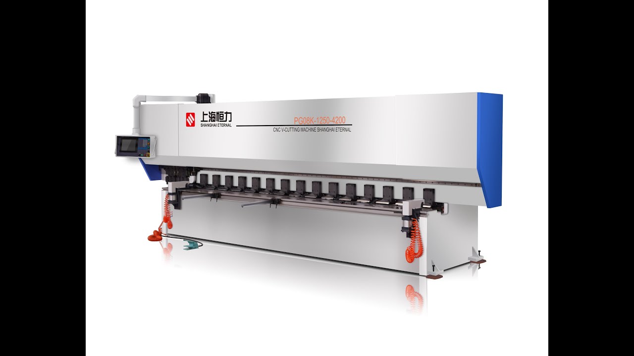 PG08K CNC V-Groover Machine | V-Grooving Machine | V-cutting Machine | V-Cutter Machine Hengli