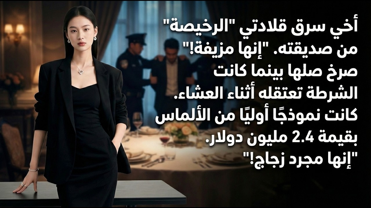 أخي سرق عقدي «الرخيص» ليذهب به في موعد… ولم يكن يعلم أنه يساوي 2.4 مليون دولار