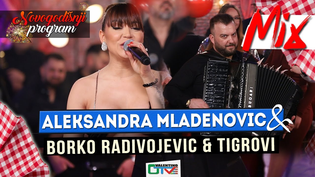 ALEKSANDRA MLADENOVIC - NARODNI MIX | 2022 | UZIVO |  ORK . BORKO RADIVOJEVIC & TIGROVI