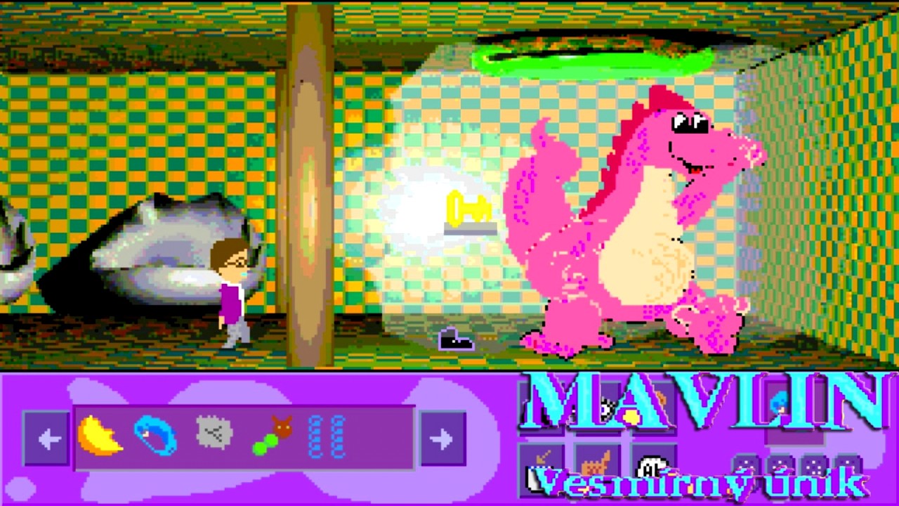 Mavlin : Vesmírný únik (Dos game 1994)