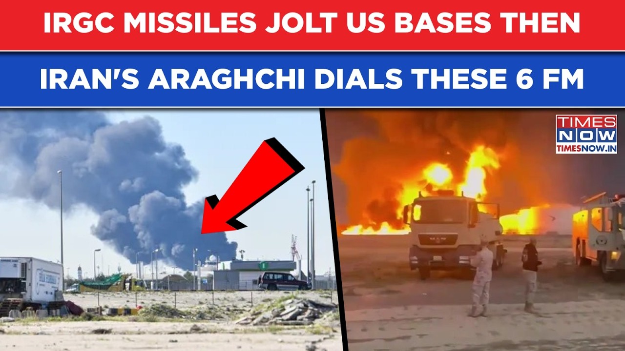 IRGC Missiles Jolt US Bases In Kuwait, Bahrain Then Iran's Araghchi Dials These 6 Foreign Ministers