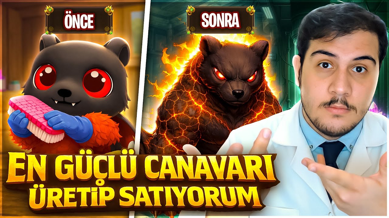 GİZLİ LABORATUVAR KURUP YENİ CANAVARLAR ÜRETTİM