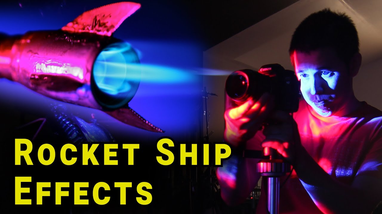 Creating Rocket Ship effects with a Propane Nozzle