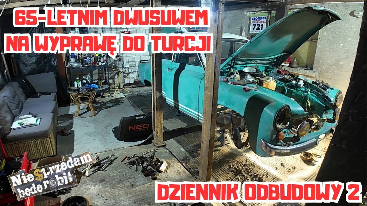 Wartburgiem 311 w stronę Azji #2 | Kolejny ZŁOMBOL dwusuwem, ! Powoli ale do przodu :) 