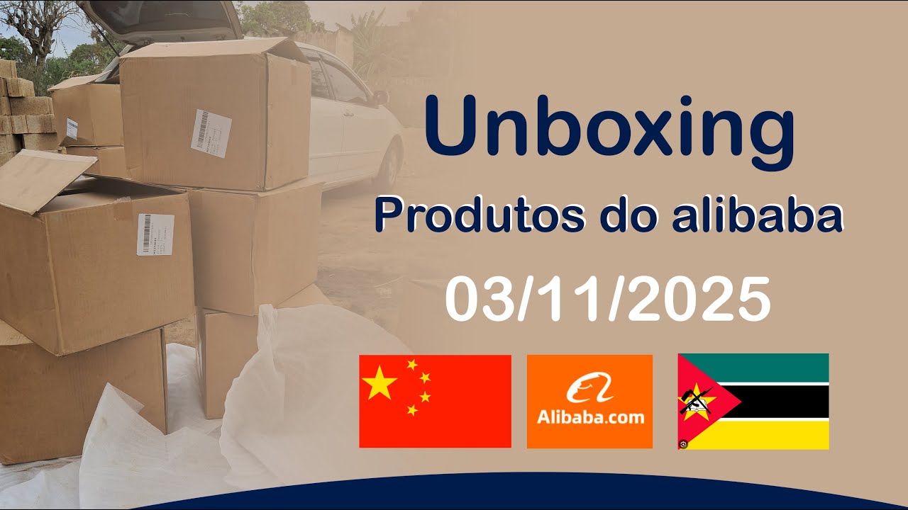 UNBOXING DE PRODUTOS DO ALIBABA | é possível fazer pagamentos usando cartões bancários