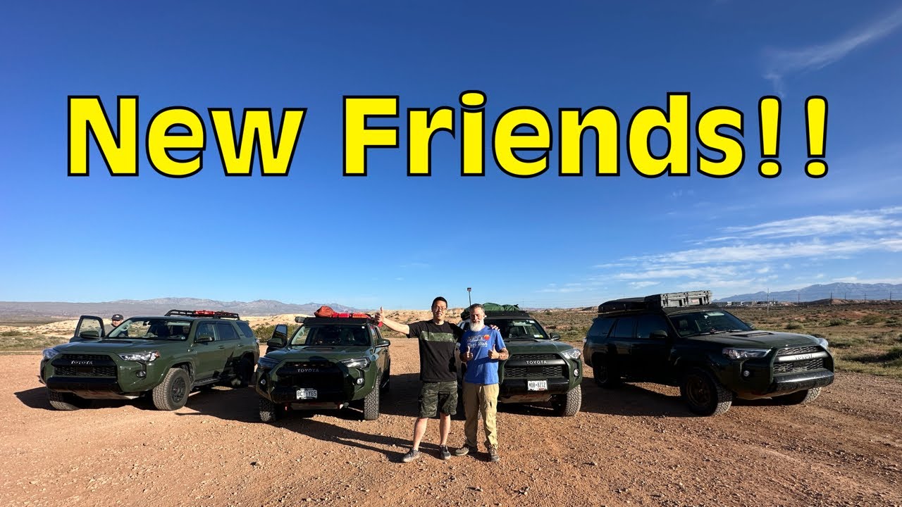 Army Green TRD Pro 4Runner - Group Overland Trip Episode 1