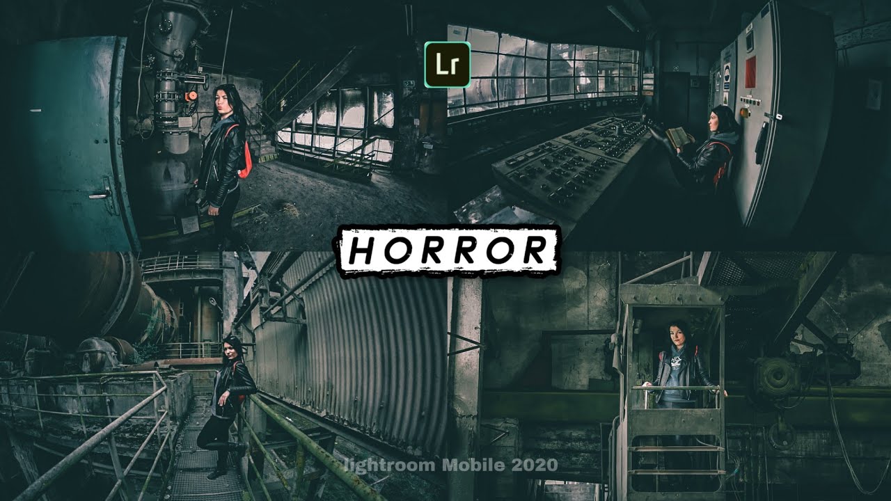 Lightroom mobile Tutorial 2020 - lightroom Mobile Presets Dng | Horror Film Presets - Dark Presest