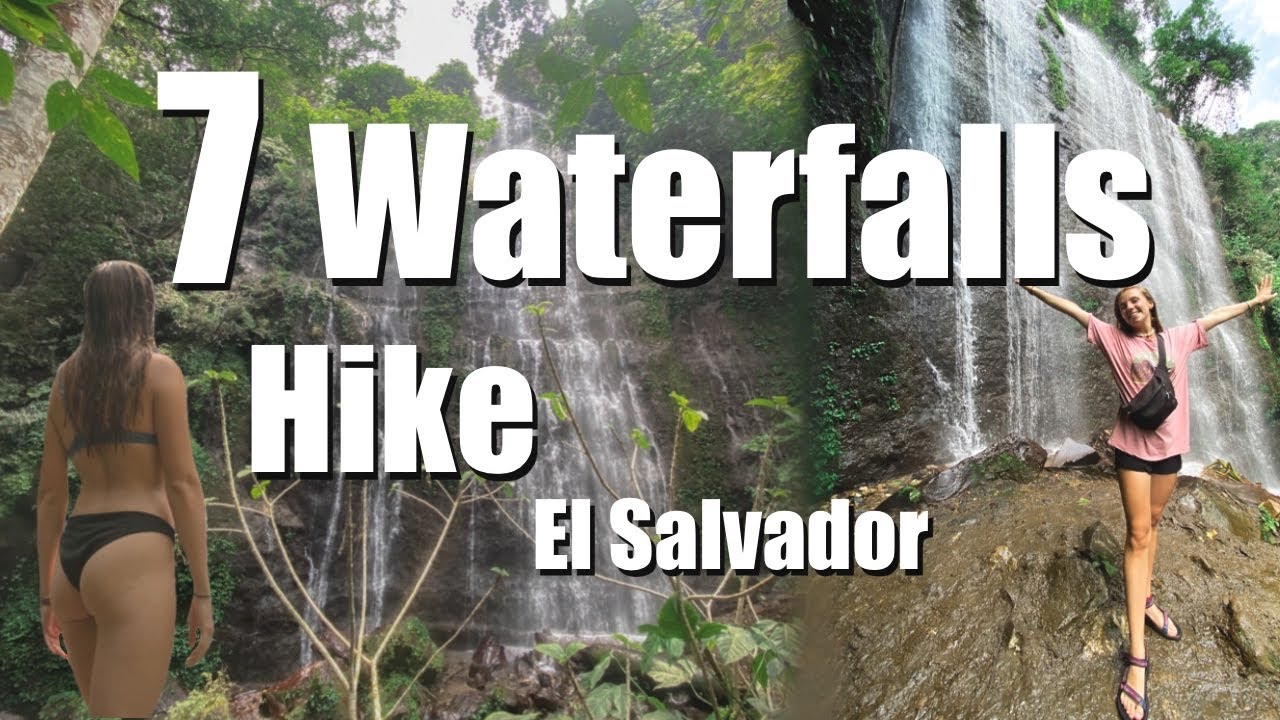 7 Waterfalls hike in Juayua, El Salvador | Solo Backpacking El Salvador 🇸🇻