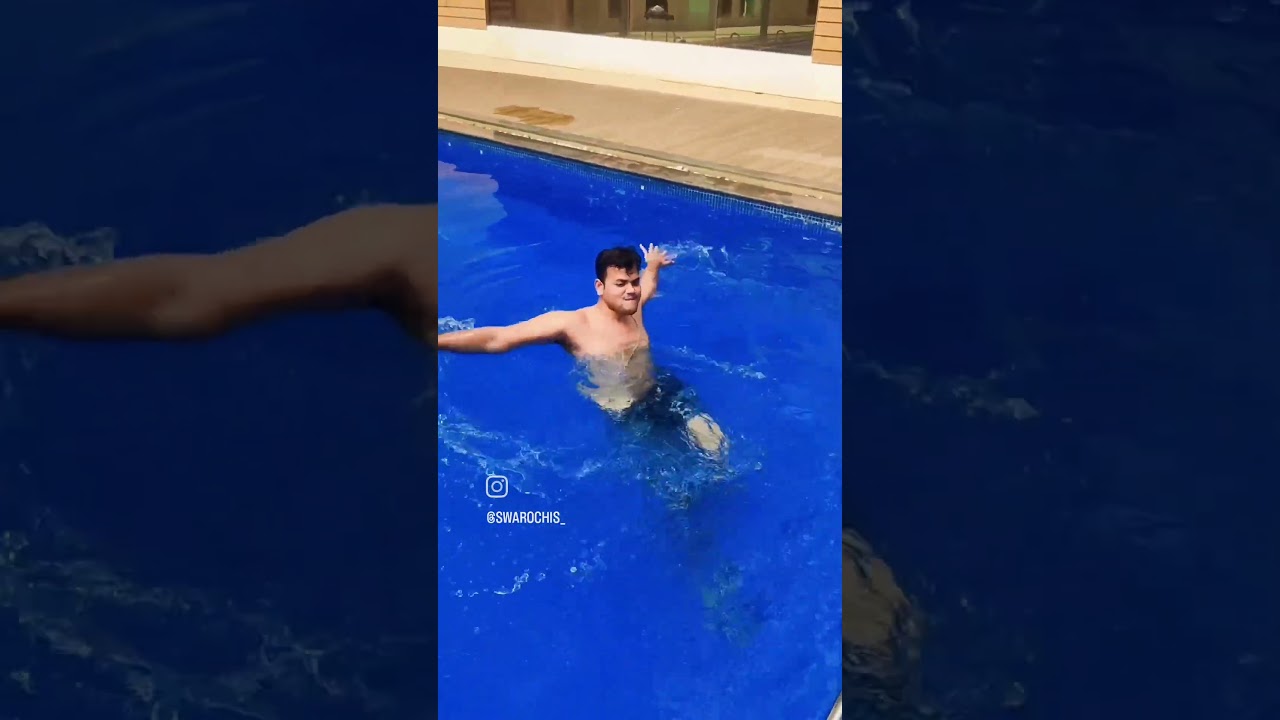 swarochis_ 💙   #trending #song  #pune #hot weather☀️#swimmingtime🏊&zwj;♂️   mumbai👉 O saiyan re.... 🤩❤