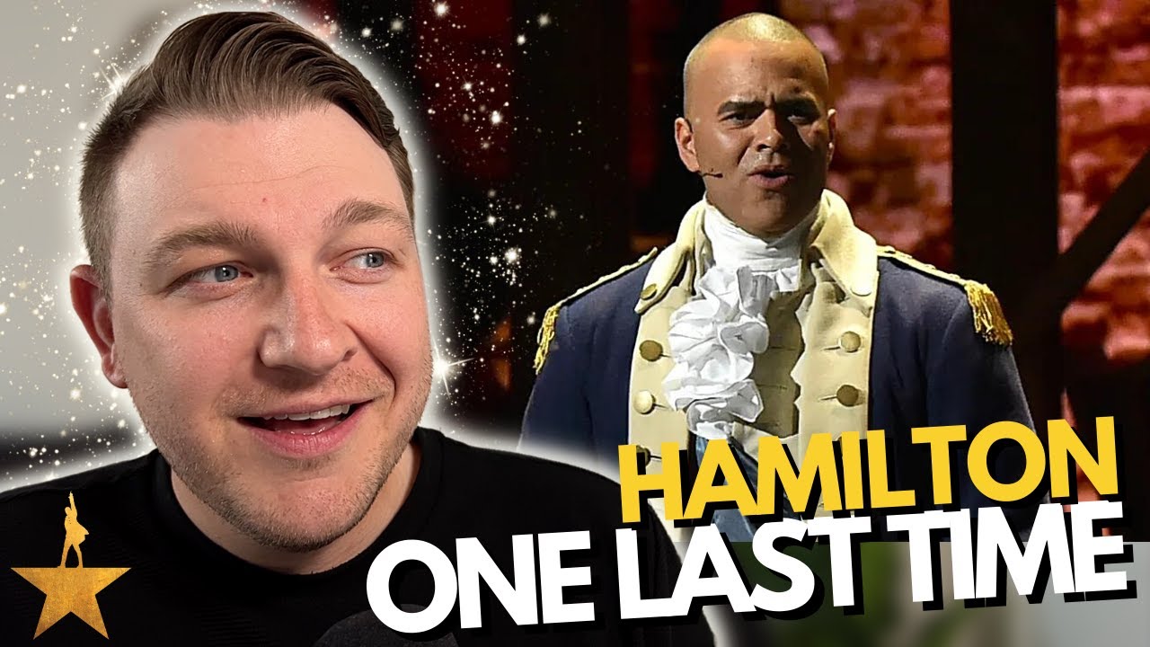 ONE LAST TIME - Hamilton ⭐️ Revisiting Chris Jackson's performance | Musical Theatre Coach Reacts