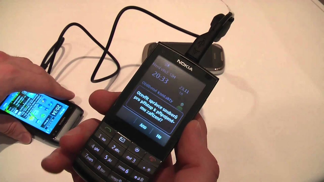 Nokia X3 Touch and Type USB On-the-Go