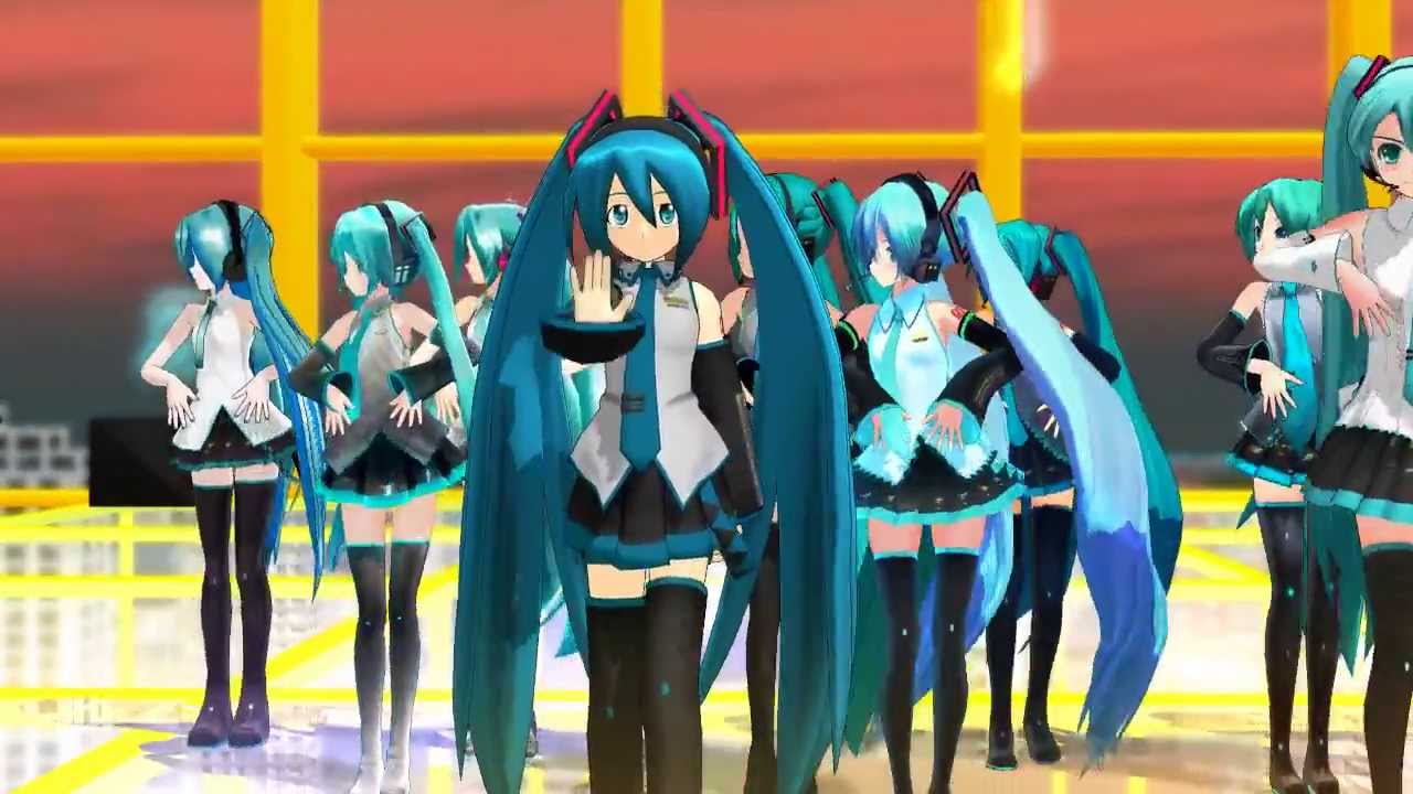 【MMD】ミクさんたちで【One・Two・Three】撮影してみました