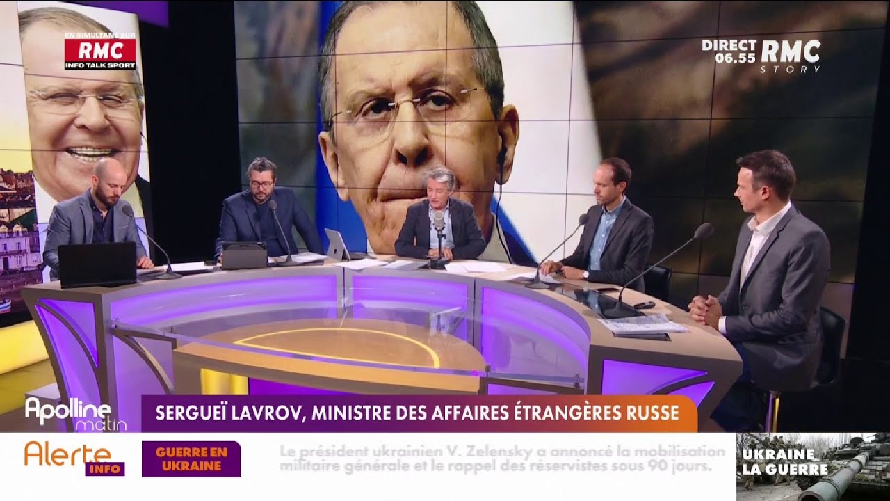 Portrait de Sergueï Lavrov
