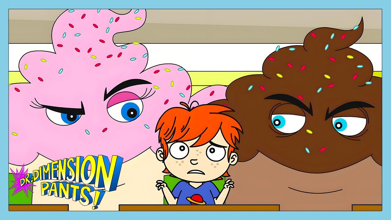 CUPCAKES AT LARGE! | Dr Dimension Pants | WildBrain Giggles