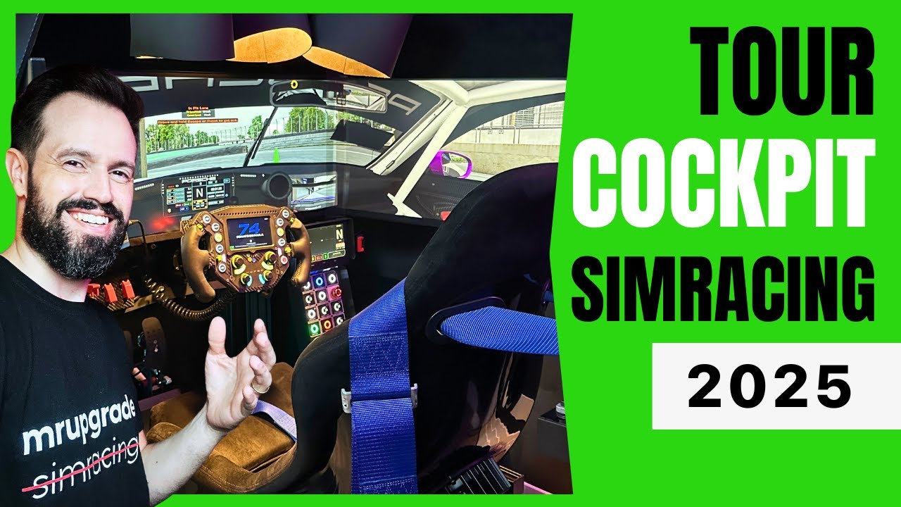 Cockpit Simulador de Corrida 2025: Tour Completo + Upgrades Insanos!