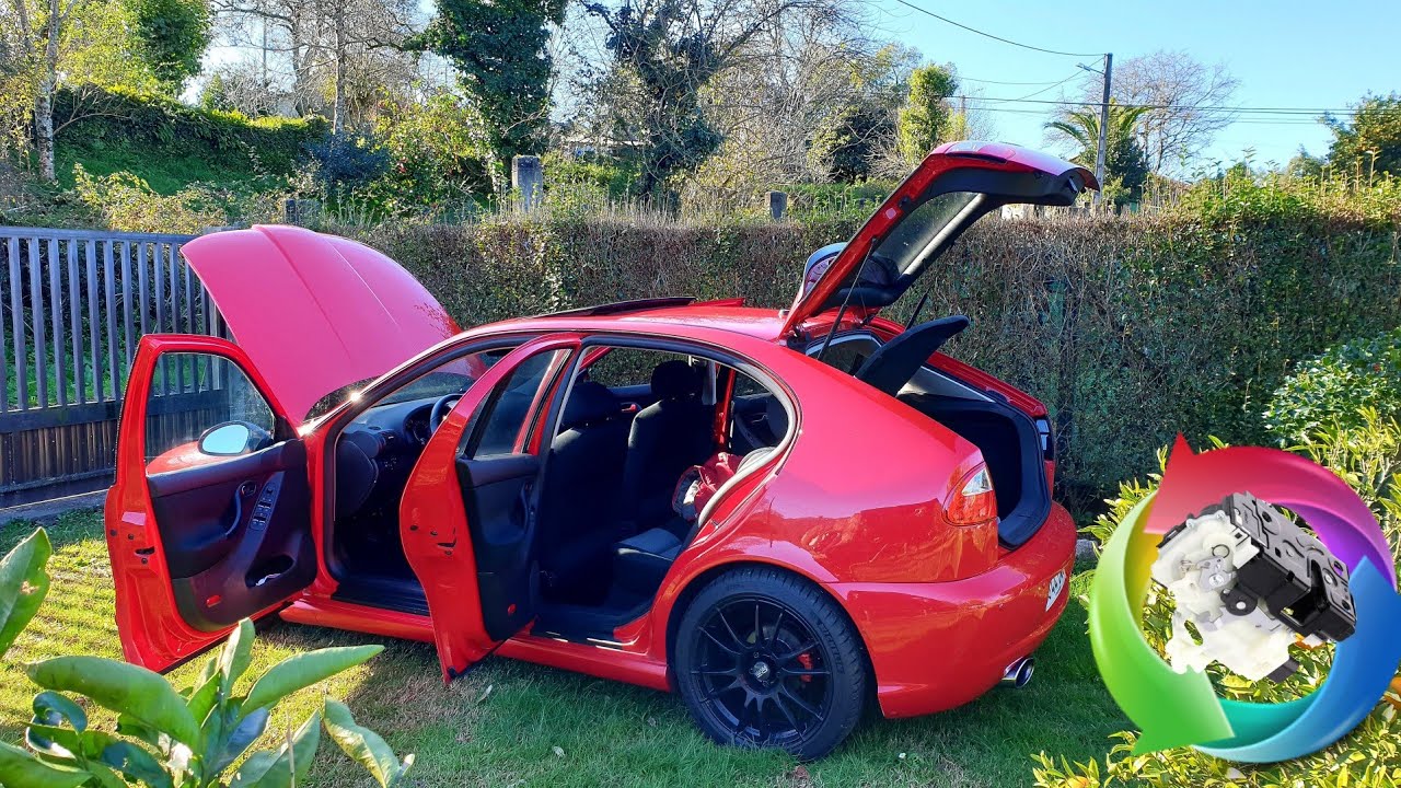 Cambio de cerradura y problema de filtración de agua -Seat Leon 1M FR- [DDR.Nordschleife.1M]
