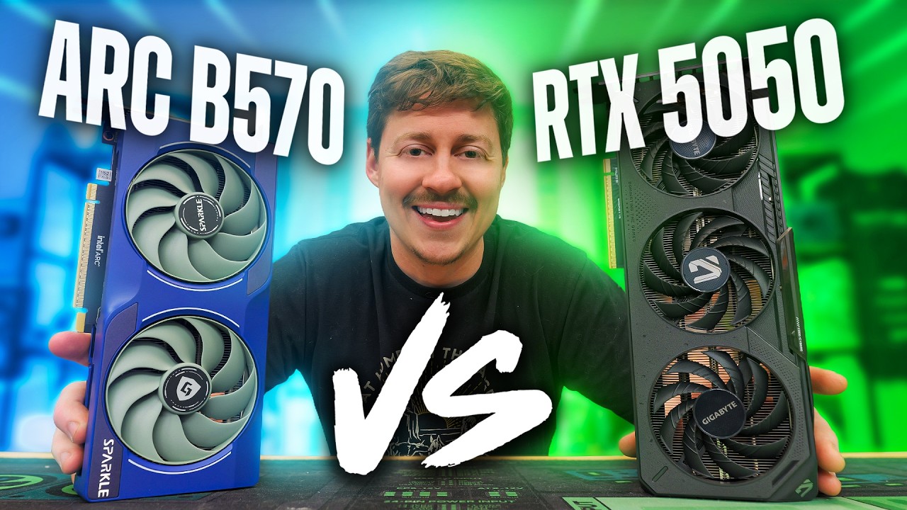 Arc B570 vs RTX 5050 - Best Budget NEW GPU?