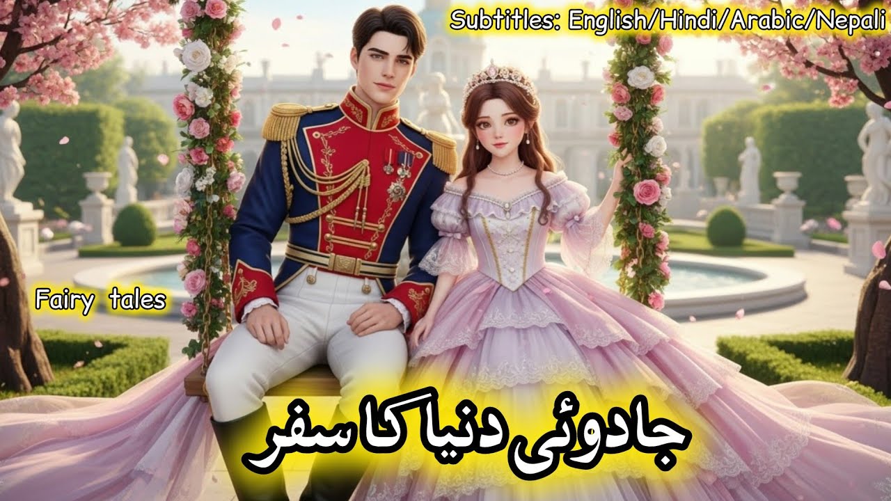 Princess Rabia’s and prince Ayan magical journey ❤️🎀 | Love,  🩷👑✨ #urdufairytale #fairytalesstory 
