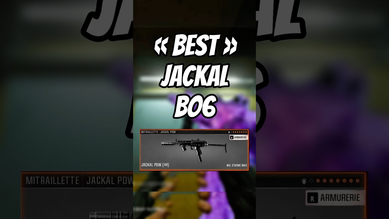 Meilleur classe jackal pdw sur bo6 ! #callofduty #bo6 #jackalpdw