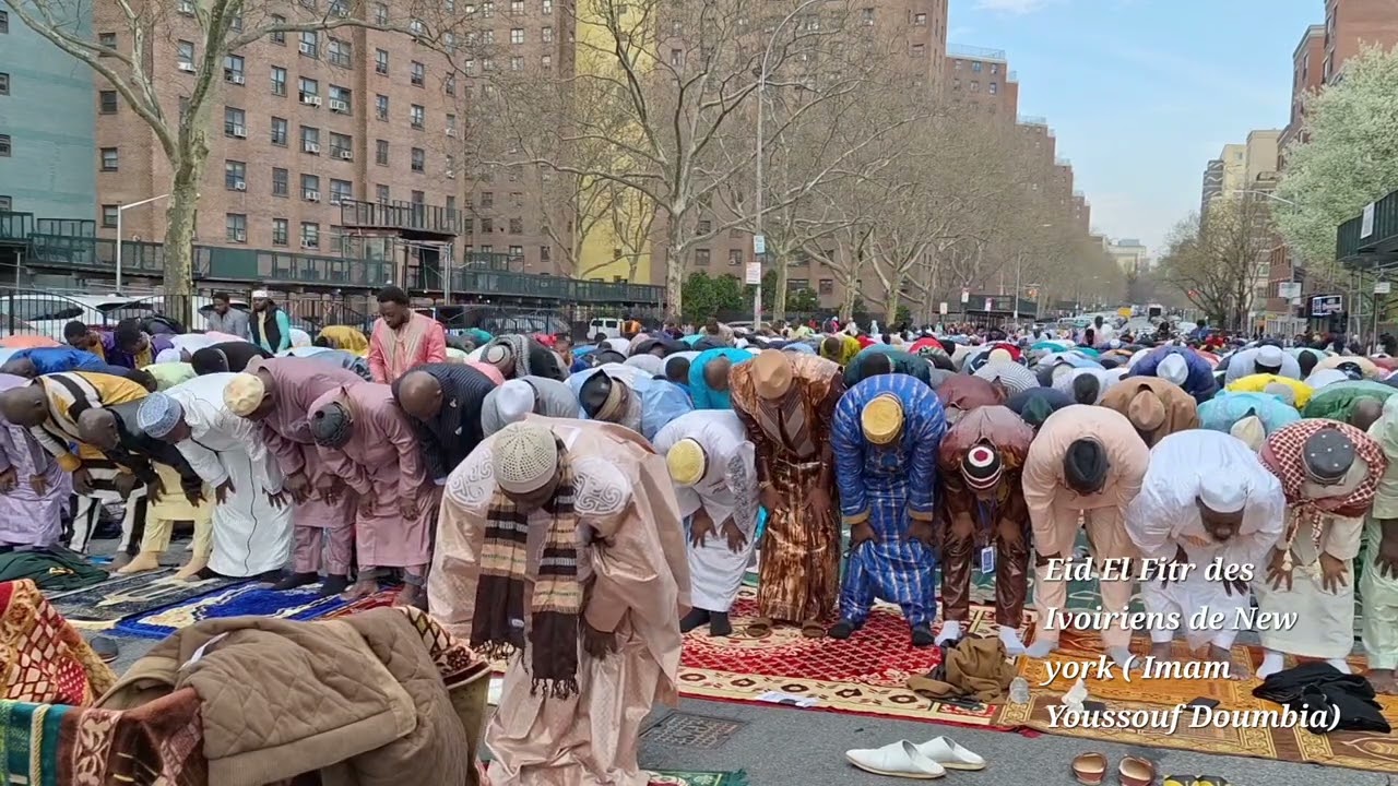 EID EL FITR  DES IVOIRIENS DE NEW YORK 10 Avril 2024