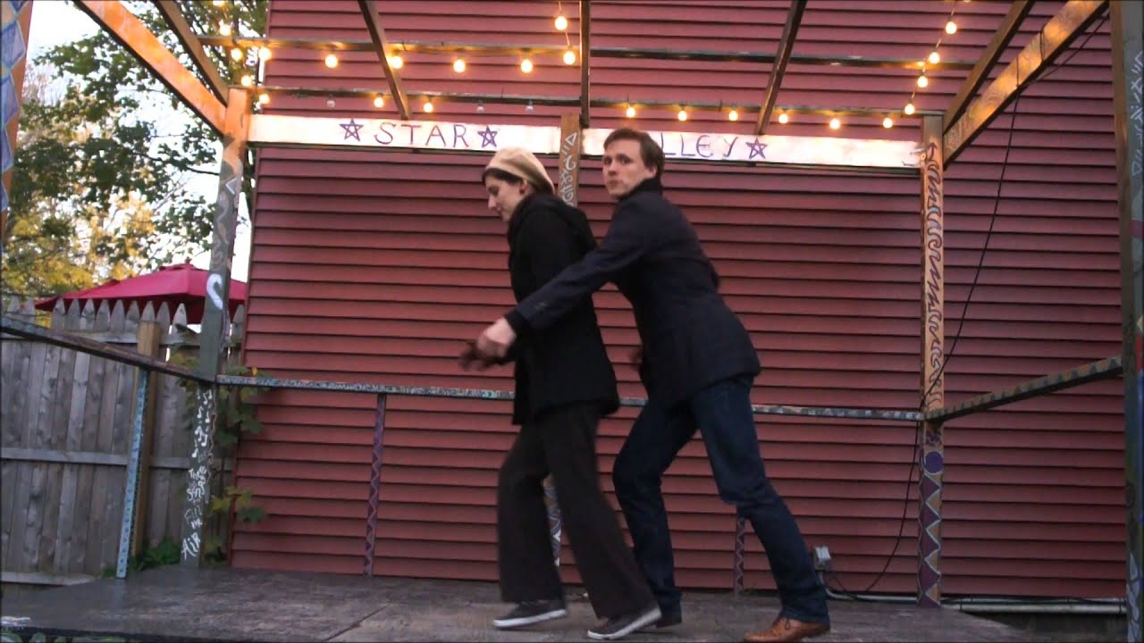 6 Count Tuck Turn Entrance into Tandem Charleston - Tutorial with Kenny & Jesse