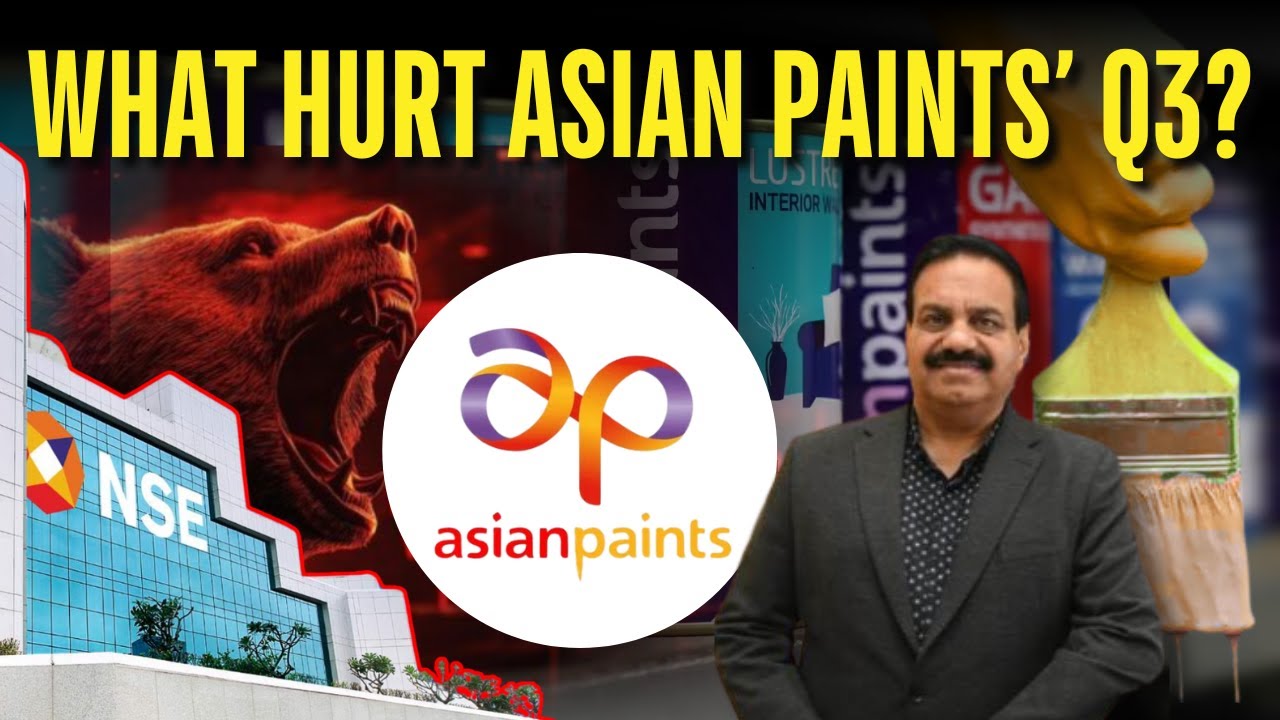 Why Asian Paints Shares Slumped 7%? CEO Explains Q3 Numbers And Growth Revival Plans