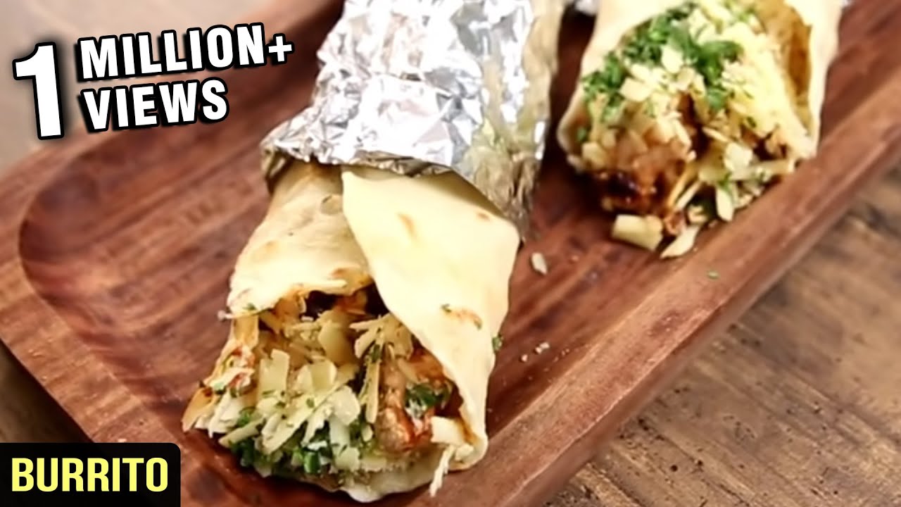 How To Make Burrito | Homemade Burritos Recipe  | Perfect Food For Camp |  Nick Saraf's Foodlog