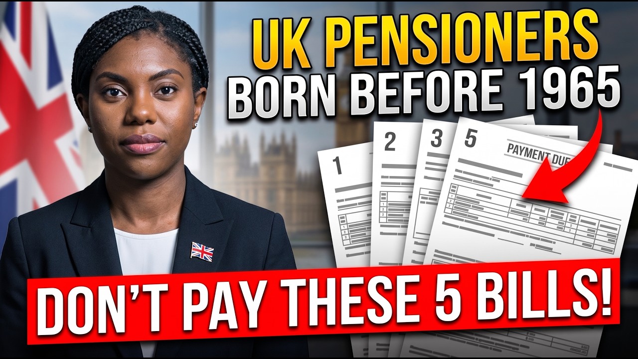 ⚡️ UK PENSIONERS, STOP PAYING THESE 5 BILLS! YOU ARE ELIGIBLE FOR AN EXEMPTION (Most Don't Know)
