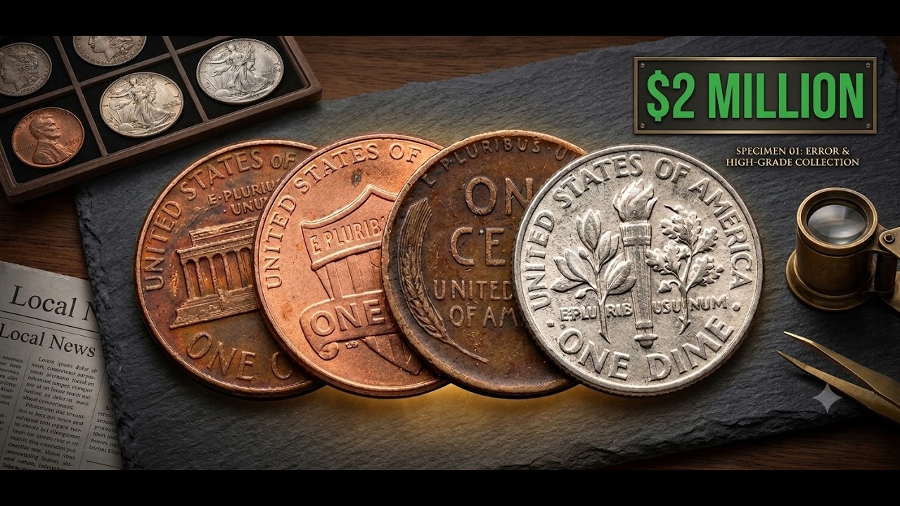 4 Rare U.S. Coins Worth Up to $91,000+ &mdash; Check Your Change Before You Spend It!