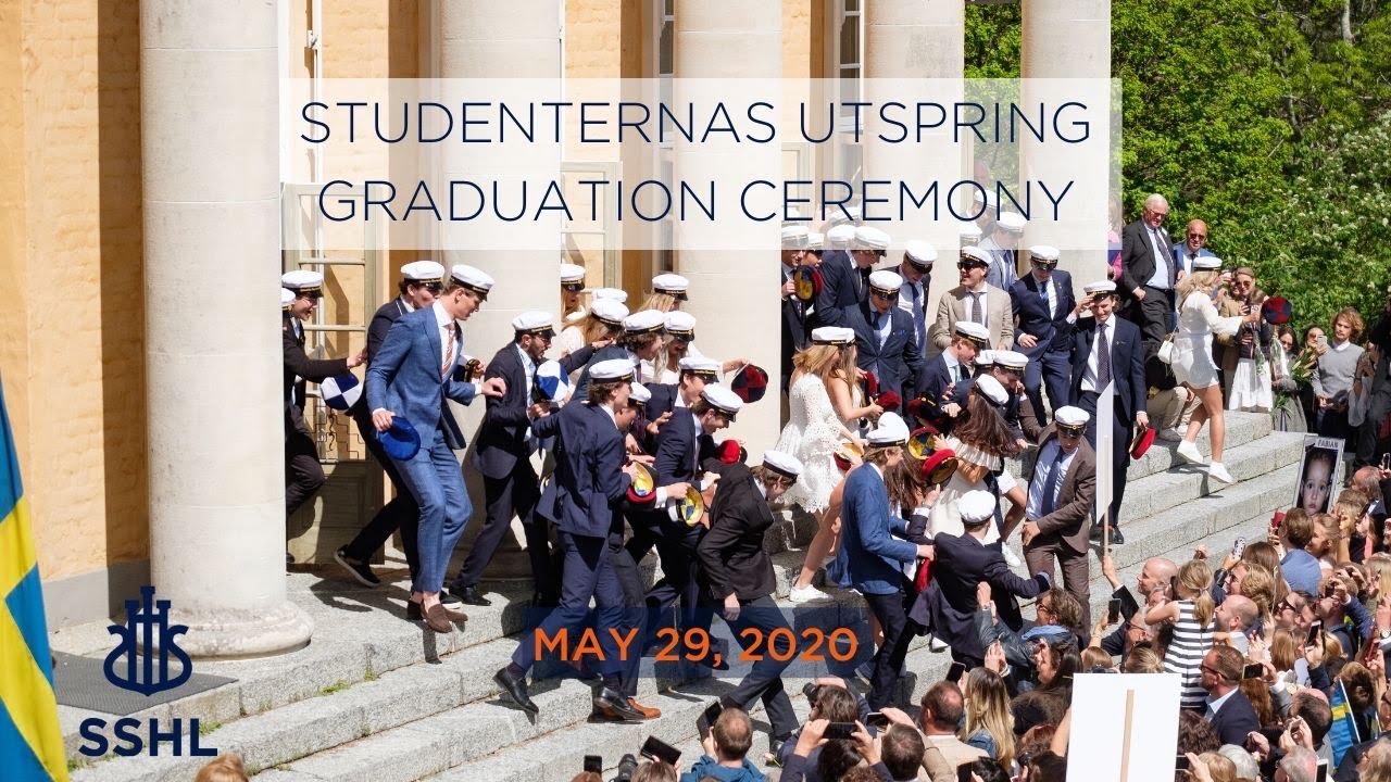 Del 1 STUDENTERNAS UTSPRING / Part 1 GRADUATION CEREMONY
