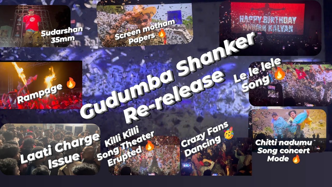 Gudumba Shanker theatre response || @ Sudarshan 35mm || Fans Rampage 🔥 #theatre #vlog