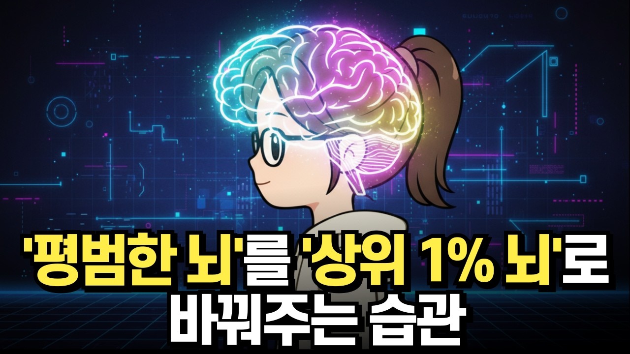 평범한 두뇌를 상위 1% 뇌로 만드는 과학적 방법