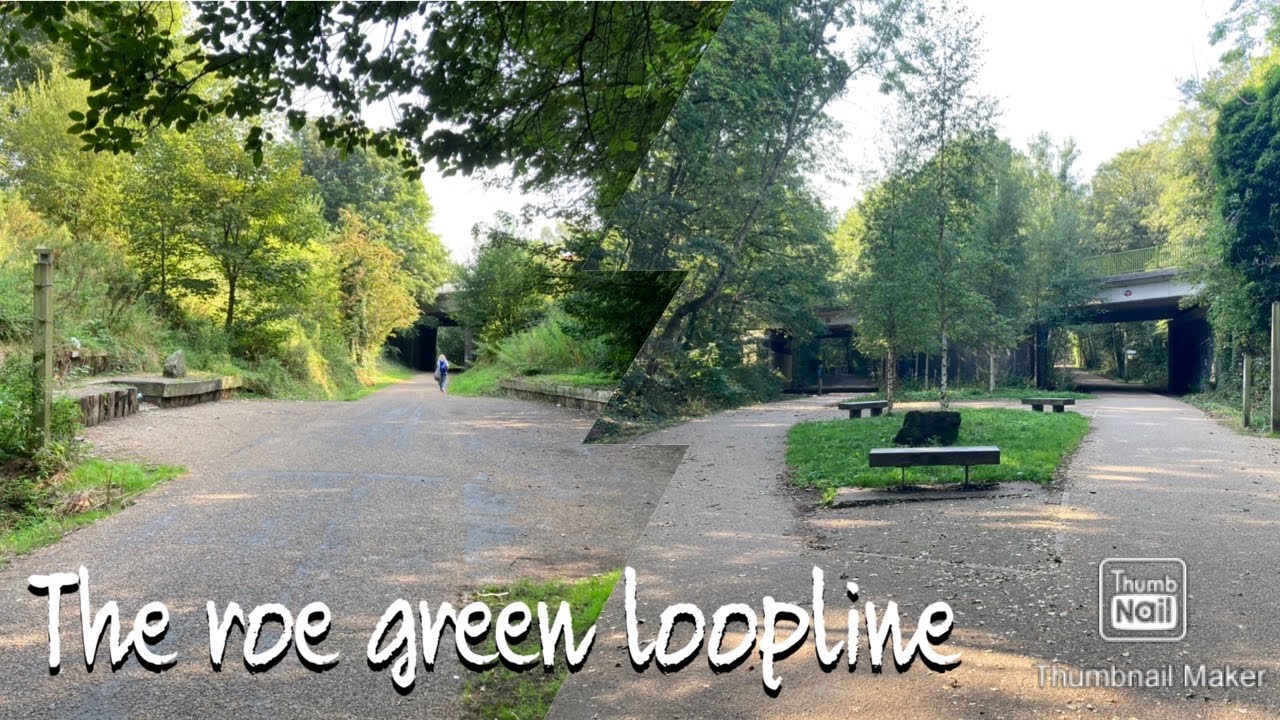 Walking the Abandoned Monton Green to Bolton railway line, Now the Roe green loopline