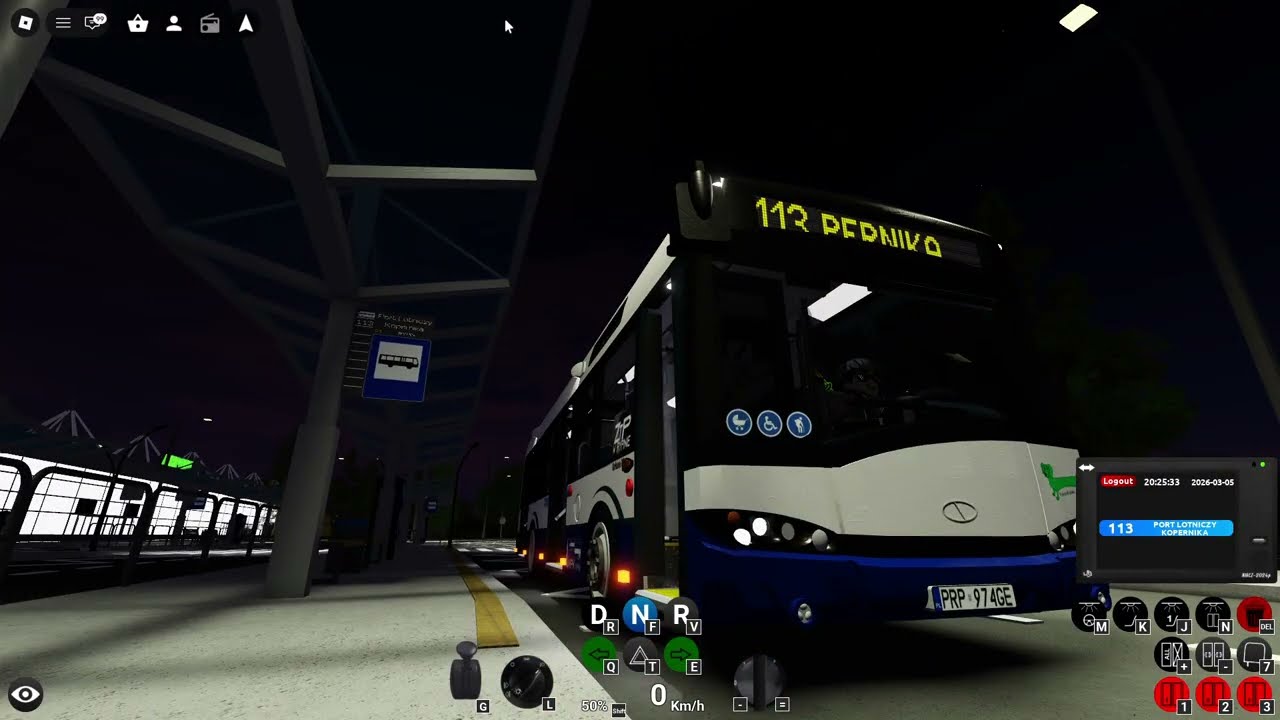 Linia 113 Kierunek Port lotniczy  Kopernika Urbanmowe 4