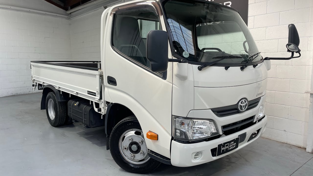 2018 Toyota Dyna 2T Payload, 96,600 km, 4000cc Turbo Diesel, 5 Speed Manual, Come View Today!